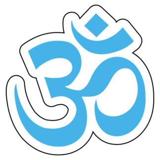 Hinduism Sticker (Baby Blue)